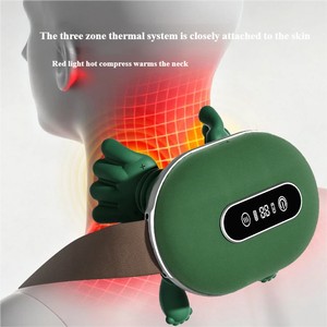 Masajeador Shiatsu de Hombros y Cuello con Calor y Presión de Dedos para Relajación Muscular, Certificado CE, Reach, DOC - Product Image 6