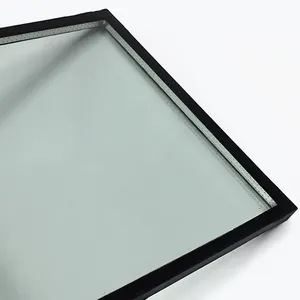 Toptan fiyat ses geçirmez şeffaf yalıtımlı cam ünitesi 5 + 9A + 5mm çift cam pencereler çin cam fabrikası