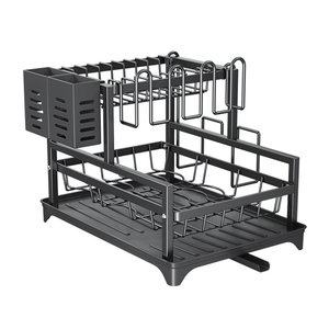 Escurridor de Platos Multifuncional para Encimera, Escurridor de Platos para Cocina, para Tazones, Platos y Tazas, Organizador de Vajilla para Fregadero - Product Image 6