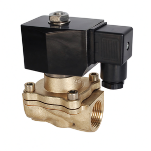 Válvula Solenoide de Agua COVNA DN40 de 1.5 Pulgadas, 2 Vías, 24 VCC, Normalmente Cerrada, de Latón, de Baja Presión, para Aire - Product Image 2