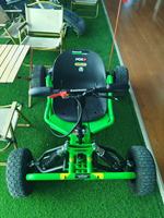 Karting tout-terrain 90CC OEM pour adultes, véhicule de drift extérieur à essence, karting à essence avec frein à disque hydraulique en acier