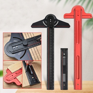 Règle de ligne pour le travail du bois Règle en alliage d'aluminium à soulignement à angle droit - Product Image 3