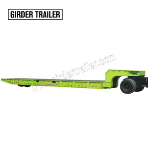 Di marca nuovi o usati 5th ruota a collo di cigno 45 piedi di contenitore bin roll on piattaforma piana semi roll off truss mafi rimorchio per la vendita - Product Image 4