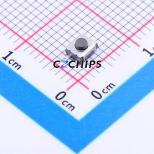 TD-1182SA-2.0H-250 Tactile Switch SMD Switch Single Pole Single Throw Round Button 2.5N Vertical Mount - Product Image 1