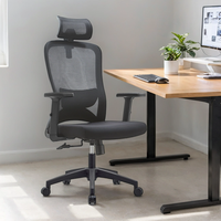 Chaise en maille d'ordinateur ergonomique pour le bureau chaise de travail table de bureau et ensemble de chaises Silla Oficina meubles de bureau à domicile bureau de bureau