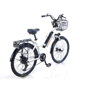 แบตเตอรี่ลิเธียม City 36V 10Ah จักรยานไฟฟ้าเรโทร 26 นิ้ว 350W ความเร็วสูง - Product Image 1
