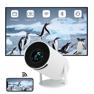 Projecteur portable LCD mini à courte focale 720p, <span class=keywords><strong>cinéma</strong></span> maison, système Android 11, HY300 Pro, vente chaude <span class=keywords><strong>2023</strong></span>, connexion au smartphone - Product Image 1