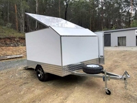 Ecocampor Remorque tout-terrain entièrement équipée avec grand espace de rangement à vendre