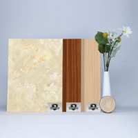 Panneau MDF mélaminé à grain de pierre, prix usine, épaisseur personnalisable de 8 mm à 36 mm pour meubles de cuisine et de salle de bain, échantillon gratuit