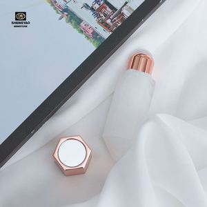 Bouteilles d'huile essentielle de Quartz blanc cristal clair avec boule roulante 10ml - Product Image 2