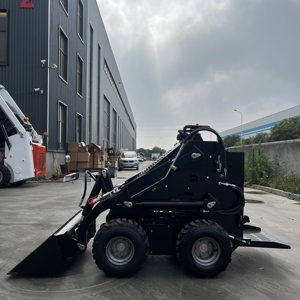 Free Shipping CE EPA Compliant Mini Skid Steerloader Gasoline Mini <strong>Small</strong> <strong>Wheel</strong> <strong>Loader</strong> for Sale Featuring Engine Motor - Product Image 3