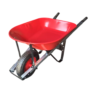 Carretilla de Una Sola Rueda para Jardinería Arquitectónica, Apta para Transportar 180 kg de Cemento y Piedras - Product Image 4