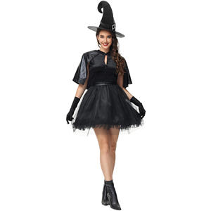 S-l <span class=keywords><strong>Dark</strong></span> Party Cape Disfraz de bruja Halloween <span class=keywords><strong>Evil</strong></span> Uniforme - Product Image 4