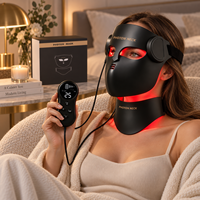 Masque OEM pour le visage et les lèvres, 8 couleurs, traitement de l'acné, rajeunissement de la peau, resserrement cutané, appareil de beauté pour le visage et le cou, machine anti-âge