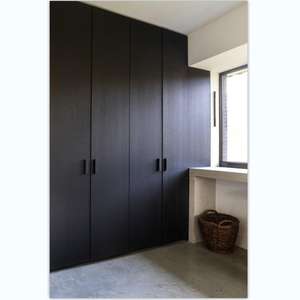 Bedroom Mdf Furniture Closet Melamine <b>Wardrobes</b> 2 Door Knock Down with <b>Shelves</b> <b>Wardrobe</b> Bedroom Minimalist Nordic <b>Wardrobes</b> - Product Image 2