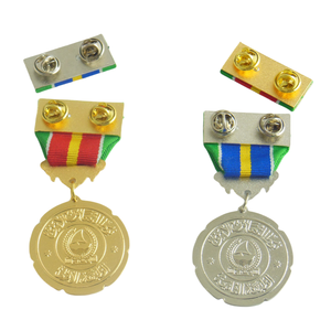 Medalla de Metal conmemorativa del Premio de los Emiratos Árabes Unidos Dubai, Arabia Saudita, Pakistán, personalizado de fábrica, con logotipo 3D, medallas de Honor con caja de cuero - Product Image 5