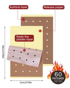 Patch en plâtre chinois tigre personnalisé pour soulager la douleur Fourniture de soins de santé pour les douleurs musculaires de l'épaule, du dos et du genou - Product Image 6