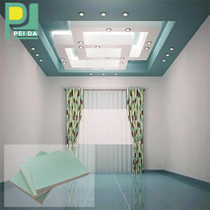 Limpieza acústica placa de yeso impermeable falso techo - Product Image 2