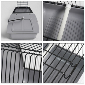 Gabbia per Uccelli Pieghevole Semplice a Prezzo Economico, Voliera in Metallo di Alta Qualità, Gabbia per Pappagalli Traspirante e Resistente - Product Image 3