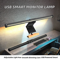 Lampe de bureau LED intelligente USB pour écran d'ordinateur, style moderne, intensité variable en continu, lumière CCT suspendue, protection oculaire, application GS