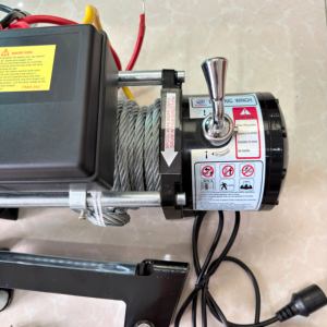 Remote Control Nirkabel 12000LBS 12V Derek Tali Kawat Listrik untuk ATV UTV Trailer Perahu Pengiriman Cepat - Product Image 3