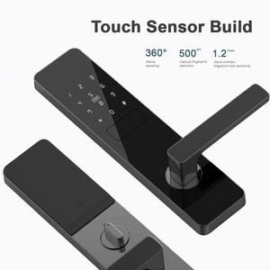 Serrure de porte intelligente Infinova X3 avec empreinte digitale, Wi-Fi, pour entrée sans clé en alliage d'aluminium, livraison gratuite pour appartements - Product Image 2