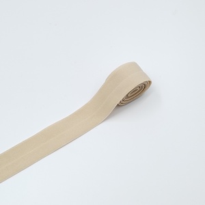 Plier 8mm lettre doux en relief conception petit 1mm Grain Logo personnalisé autour de motif treillis marchandises 8mm tricoté sangles élastiques - Product Image 3