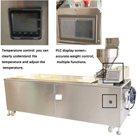 Machine à faire des gâteaux Dorayaki à écran tactile électrique HANZUN avec acier inoxydable 304 et grande capacité