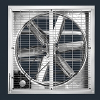 Ventilateur d'extraction industriel électrique à pression négative, extracteur haute puissance pour la ventilation des élevages, haut rendement 220V