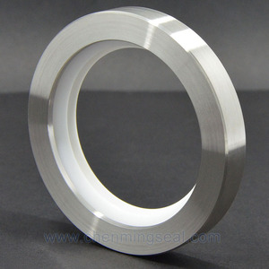 Joint d'étanchéité à l'huile à simple lèvre blanche gainée Ceimin 85-125mm GCR15 pour arbre de pompe à vide, certifié ISO9001, température -30-200°C - Product Image 3