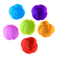 Moules à gâteau en silicone 3D colorés, antiadhésifs, jetables, faciles à utiliser, pour muffins, modèle DGBZ-1, pour la pâtisserie, écologiques