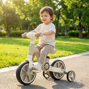 Nuevo Diseño 2 en 1, <span class=keywords><strong>Triciclo</strong></span> <span class=keywords><strong>para</strong></span> Niños, Bicicleta de Equilibrio <span class=keywords><strong>Infantil</strong></span> con Pedales, con Música y Luz <span class=keywords><strong>para</strong></span> Niños de 2 a 6 Años - Product Image 2