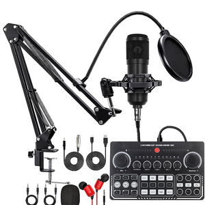 X50 Mobile Phone Sound Card English Podcast Equipment Set with BM800 <strong>Microphone</strong> <strong>Singing</strong> Live Broadcast Set Guangdong - Product Image 3