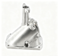 Composants automobiles OEM ODM personnalisés en aluminium poli usinés CNC 5 axes, collecteur d'admission, collecteur d'air