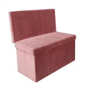Novo modelo bolsa armazenamento de cadeira ottoman, cadeira com encosto ajustável