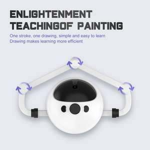 Robot de <span class=keywords><strong>dessin</strong></span> intelligent STEM avec reconnaissance par caméra - Ensemble de jouets éducatifs de <span class=keywords><strong>dessin</strong></span> personnalisés OEM en plastique ABS avec <span class=keywords><strong>batterie</strong></span> rechargeable - Product Image 4