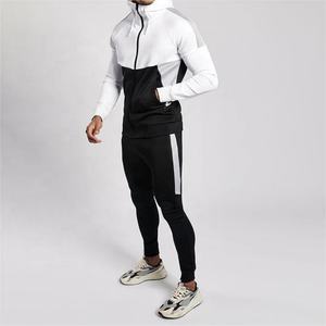 Survêtement de sport pour homme de haute qualité, vente chaude, personnalisé, en polyester et coton, décontracté, pour la course à pied, la musculation, l'entraînement, la salle de sport - Product Image 5