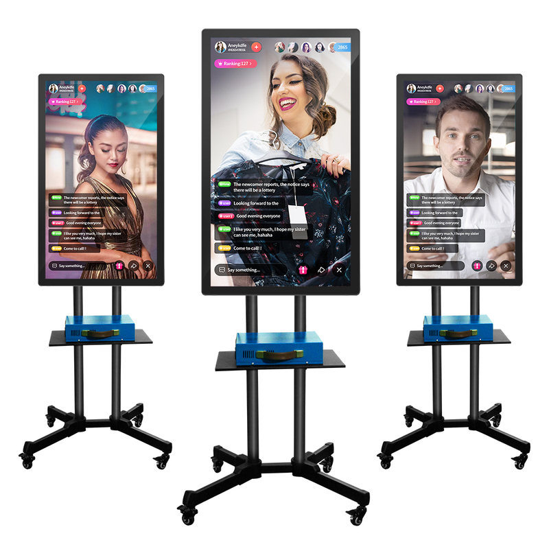 LCD Screen Facebook Stream Professional Broadcast