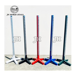 Horse Soft Poles Stands <strong>Aluminium</strong> Horse Riding <strong>Jumps</strong> - Product Image 1