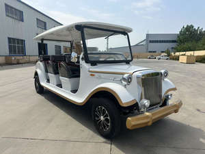 Voiture électrique vintage de style rétro classique en acier, 8/11 places, idéale pour les excursions de loisirs, les visites touristiques et les circuits urbains. - Product Image 6