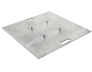 Placa Base para Treliça de Eventos em Alumínio, Ferro e Aço, para Instalação de Treliças de Base em Formato Quadrado, com Parafuso de Fixação e Tipo Espigão - Product Image 4