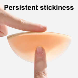 Parche para pezones de goma de silicona líquida de grado médico, sin tirantes, impermeable, adhesivo Invisible, cubierta para pezones, caja suministrada - Product Image 5