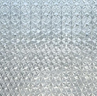 GYC Selbstklebende PVC-Glitzer- und Funkel-Fensterfolie Wasserdichte Dekorative Glasfolie für Zuhause Undurchsichtige Oberfläche Rollenform