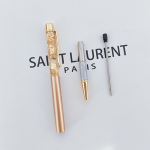 Bolígrafos Promocionales al por Mayor con Lámina Dorada, Base de Aceite, con Polvo Brillante, Punta Metálica de 1.0 mm, Modelo <span class=keywords><strong>18</strong></span>, con Logotipo - Product Image 4