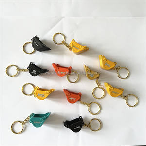 Portachiavi a Forma di Escavatore, Catena Portachiavi con Benna per CAT, Komatsu, Hitachi, Kobelco - Product Image 6