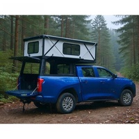 Tente de toit rigide en aluminium de haute qualité 4x4 tout-terrain avec auvent pour accessoires de pick-up