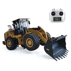 Kabolite <span class=keywords><strong>K966</strong></span> 1:16 Bulldozer hydraulique à chenilles entièrement en alliage Simulation de construction Camion bulldozer - Product Image 1
