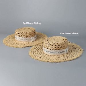 Spring Summer New Arrival Women Korean-Style Wide Brim Hollow Out Straw <b>Hat</b> Travel Beach Casual Sunhat Boater <b>Hat</b> - Product Image 6