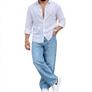 Latest Model Premium Cotton New Fashion Exclusive Branded Denim <b>Jeans</b> Pant Men's Solid <b>Embroidered</b> Eco-Friendly Breathable - Product Image 6