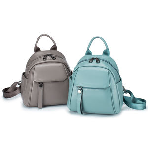 Top qualité en gros 2022 nouvelle tendance en cuir souple <span class=keywords><strong>tanneur</strong></span> argent femmes <span class=keywords><strong>sac</strong></span> à dos voyage littéraire <span class=keywords><strong>petit</strong></span> <span class=keywords><strong>sac</strong></span> à dos femmes <span class=keywords><strong>sac</strong></span> - Product Image 2